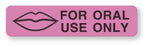 Medical Use Labels - FOR ORAL USE ONLY, Medication Instruction Label, 1-5/8" x 3/8"