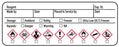 Medical Use Labels - Reagent GHS Label, 3" x 1-1/8"