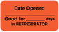 Medical Use Labels - Food Quality Control Labels, 1-1/8" x 7/8"