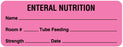 Medical Use Labels - Enteral Feeding Labels, 3" x 1-1/8"