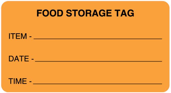 Medical Use Labels - Food Quality Control Labels, 3" x 1-5/8"