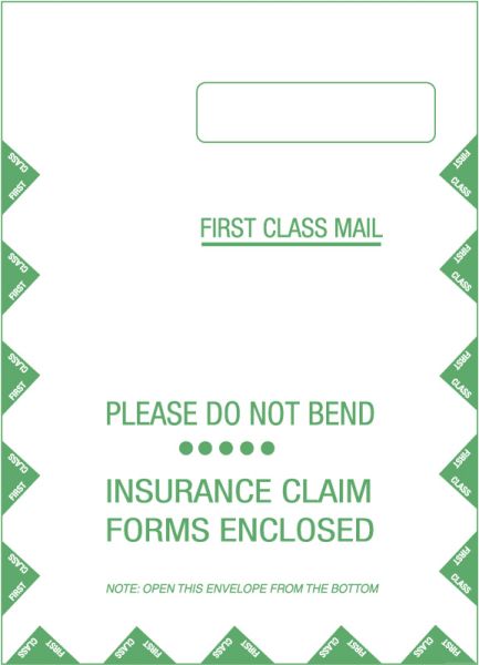 Medical Use Labels - HCFA Compatible Envelope, 9" x 12"