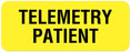 Medical Use Labels - Telemetry and Rhythm Label, 2-1/4" x 7/8"