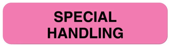 Medical Use Labels - Special Handling Label, 1-1/4" x 5/16"