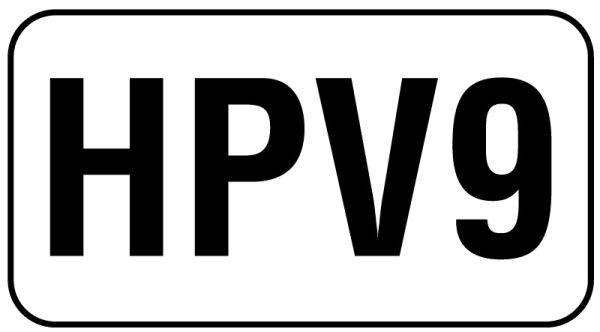 Medical Use Labels - HPV9, 1-5/8" x 7/8"