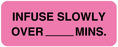 Medical Use Labels - I.V. Communication Label, 2-1/4" x 7/8"