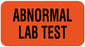 Medical Use Labels - Lab Test Label, 1-5/8" x 7/8"