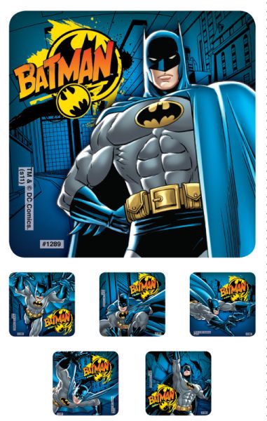 Medical Use Labels - BATMAN, Kids' Sticker, 2-1/2" x 2-1/2"