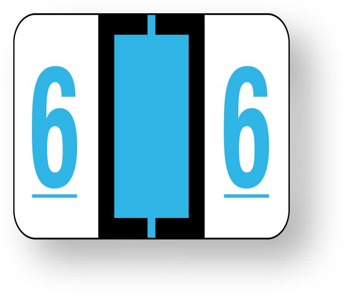 Medical Use Labels - TAB 1282 Compatible Numeric Labels