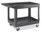 Uline Black Utility Carts - Utility Cart, 45" x 25" x 33", Black - H-2504BL