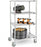 Uline Mobile Shelving - Mobile Shelving, 36" x 24" x 69" - H-3155