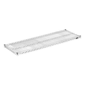 Uline Chrome Wire Shelving Unit - SHELVES, WIRE, CHROME, 60"X18" - H-3183C