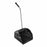 Uline Jumbo Plastic Standing Dust Pan - Jumbo Standing Dust Pan, Black - H-6497BL