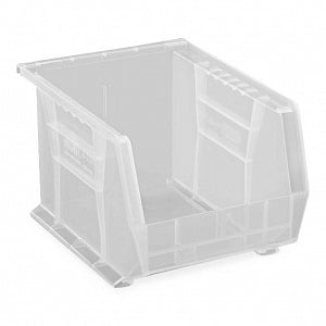 Uline Clear Plastic Stackable Bins - BINS, STACK, CLEAR, 11"X8"X7" - S-12416C