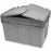 Uline Plastic Round Trip Totes - Round Trip Totes, Gray, 28.7" x 20.8" x 18.8" - S-12677GR