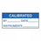 Uline Inspection Labels - "Calibrated" Inspection Label, Vinyl, 1-1/2" x 5/8" - S-13100