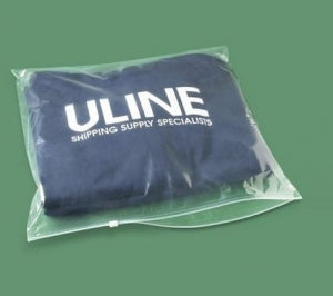 Uline 3 Mil Slider Zip Bags - Slider Zip Bags, Mil 3, 20" x 20" - S-13423