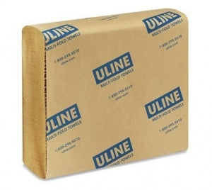 Uline Kraft Multi-Fold Towels - Kraft Multifold Towels - S-13735