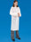 Uline Uline Disposable Polypropylene Lab Coats - Economy Lab Coat with No Pockets, White, Size L - S-15374-L