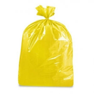 Uline Colored Trash Liners - Trash Liners, Yellow, 40-45 gal. - S-15543Y