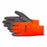 Uline Orange Thermal Latex Coated Gloves - Thermal Latex Coated Gloves, Orange, Size XL - S-16857O-X