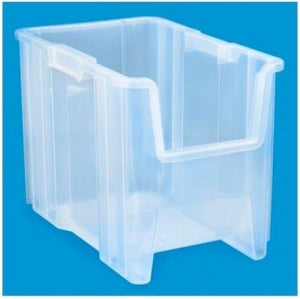 42/68/92L Stackable Medium Size Household Transparent Plastic