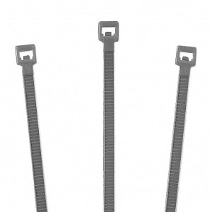 ULINE Natural Nylon Cable Ties - Gray Nylon Cable Ties, 40 lb., 8" - S-2153GR