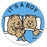 Medical Use Labels - IT'S A BOY, Kids' Sticker, 2-1/2" x 2-1/2"