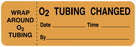 Medical Use Labels - Oxygen Therapy and Treatment Label, 3" x 1"