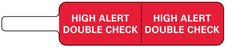 Medical Use Labels - HIGH ALERT Flag, 3-7/8" x 3/4"