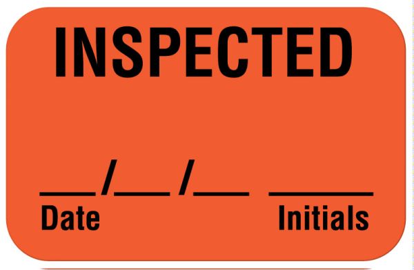 Medical Use Labels - Status Label, 1-3/16" x 3/4"