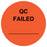 Medical Use Labels - QC FAILED, 1-1/2" Dia