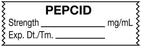 Medical Use Labels - Anesthesia Tape, Pepcid mg/mL, 1-1/2" x 1/2"