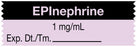 Medical Use Labels - Anesthesia Tape, EPInephrine 1 mg/mL, 1-1/2" x 1/2"