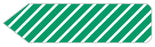 Medical Use Labels - Striped Uniarrow Jr. Spacesaver Flags