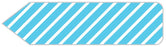 Medical Use Labels - Striped Uniarrow Jr. Spacesaver Flags