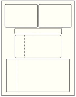 Medical Use Labels - Betacam Set Laser Label, 8-1/2" x 11"