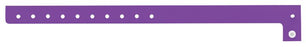 Medical Use Labels - Blank Snap Plastic Wristbands-Regular