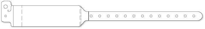Medical Use Labels - Cover Seal Wristbands
