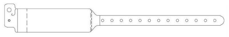 Medical Use Labels - Cover Seal Wristbands - Bulk Box