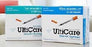 Ultimed Inc UltiCare Insulin Syringes - UltiCare 1 cc Insulin Syringe with 28G x 1/2" Needle - 08218