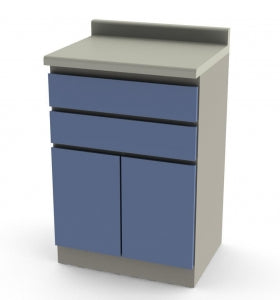 UMF Medical Modular Base Cabinets - Modular Base Cabinet, 24" Base, 2 Doors, 4 Drawers - 6014