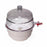 United Scientific PP / PC White Base Vacuum Desiccators - Vacuum Desiccator, White Base, Polypropylene / Polycarbonate, 6" - 55204