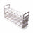 United Scientific 3-Tier Plastic Test Tube Racks - RACK, TEST TUBE, PP, 3-TIER, 20 TUBES, PK/2 - 77708