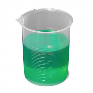 United Griffin-Style Polypropylene Beakers - Griffin-Style Beaker, Polypropylene, 100 mL - BP0100