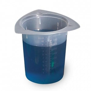 United Scientific Tri-Corner Beakers - Tri-Corner Beaker, Polypropylene, 400 mL - BTC0400