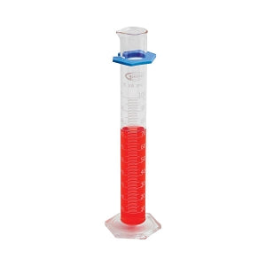 United Scientific Class B Glass Graduated Cylinders - Graduates Cylinder, Blass B Borosilicate Glass, Double Metric Scale, 100 mL - CY3022-100