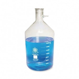 United Scientific Borosilicate Filtering Bottle - BOTTLE, FILTERING, BOROSILICATE, 20000ML, EA - FFB5340-20000