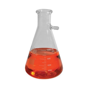 United Scientific Borosilicate Glass Filtering Flasks - Filtering Flask, Borosilicate Glass, 1000 mL - FG5340-1000