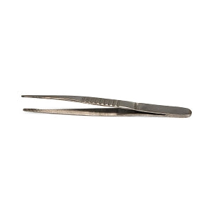 United Scientific Stainless Steel Forceps - Stainless Steel Forceps, Economy Blunt, 4.5" - FOBL45